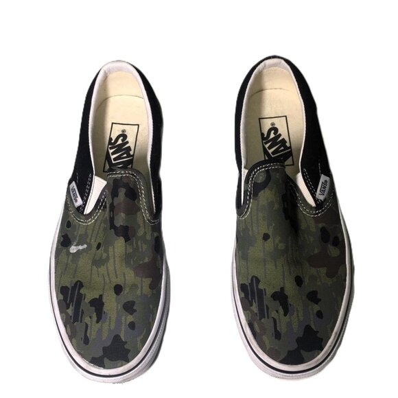 🛑 VANS Classic ➕🆒 SNEAKERS Slip On SHOES Comfort Camo Dress Unisex 💸BUY NOW‼️ - Picture 8 of 16